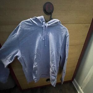 large purple tech gear hoodie